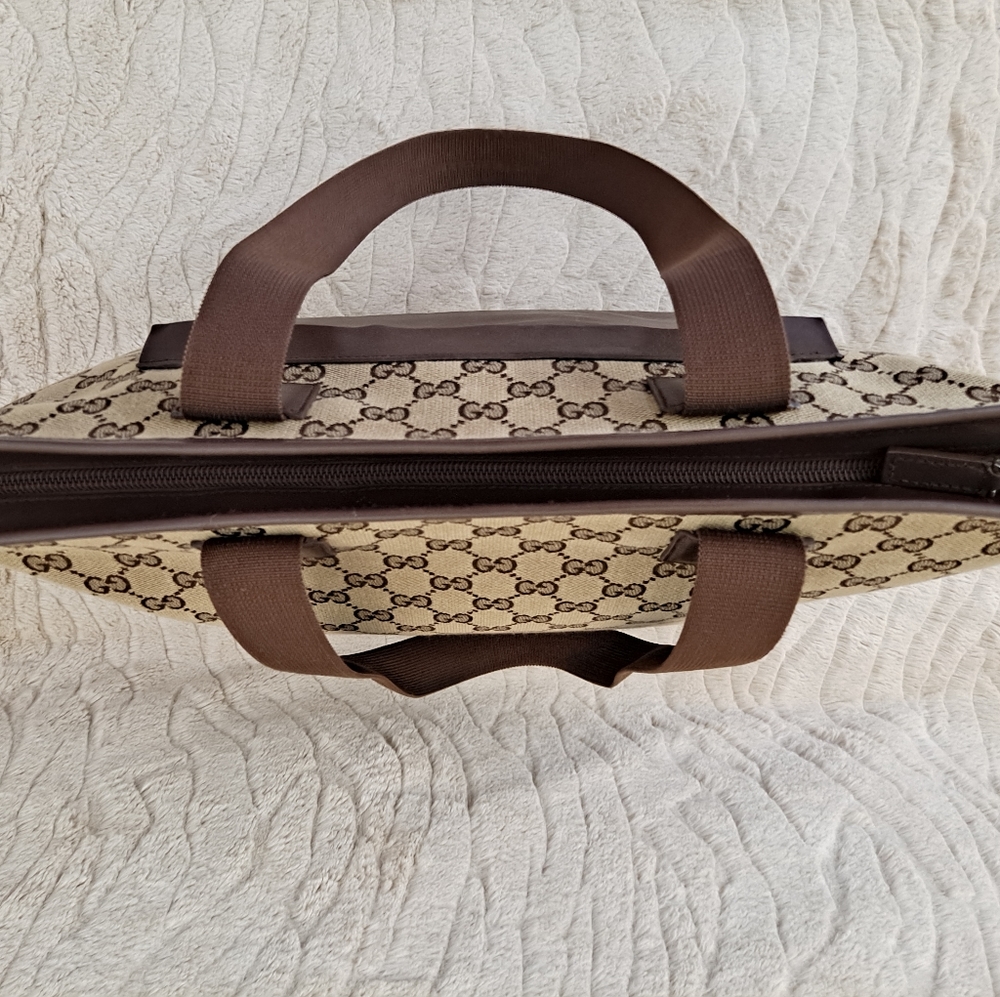 Gucci Brown Vintage Tote Bag - Picture 9 of 12